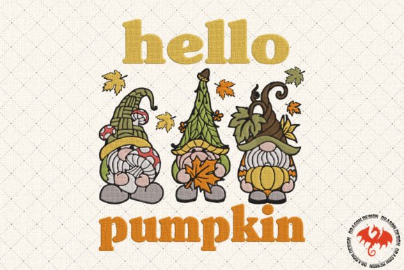 Hello Pumpkin Gnomes