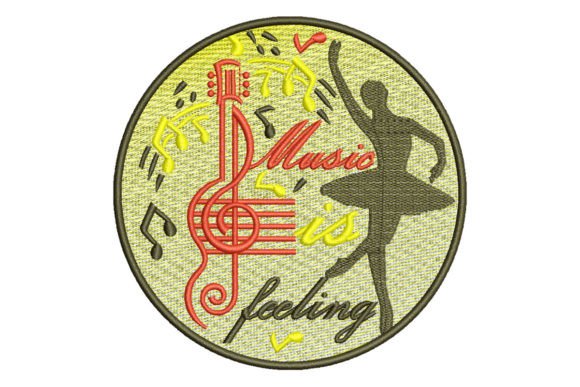 Music is Feeling Embroidery Review